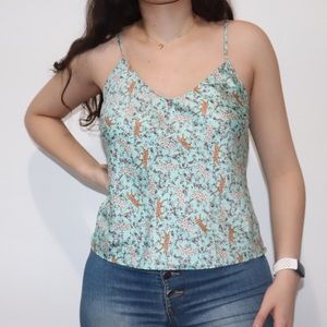 Apague Strap Silk Blouse